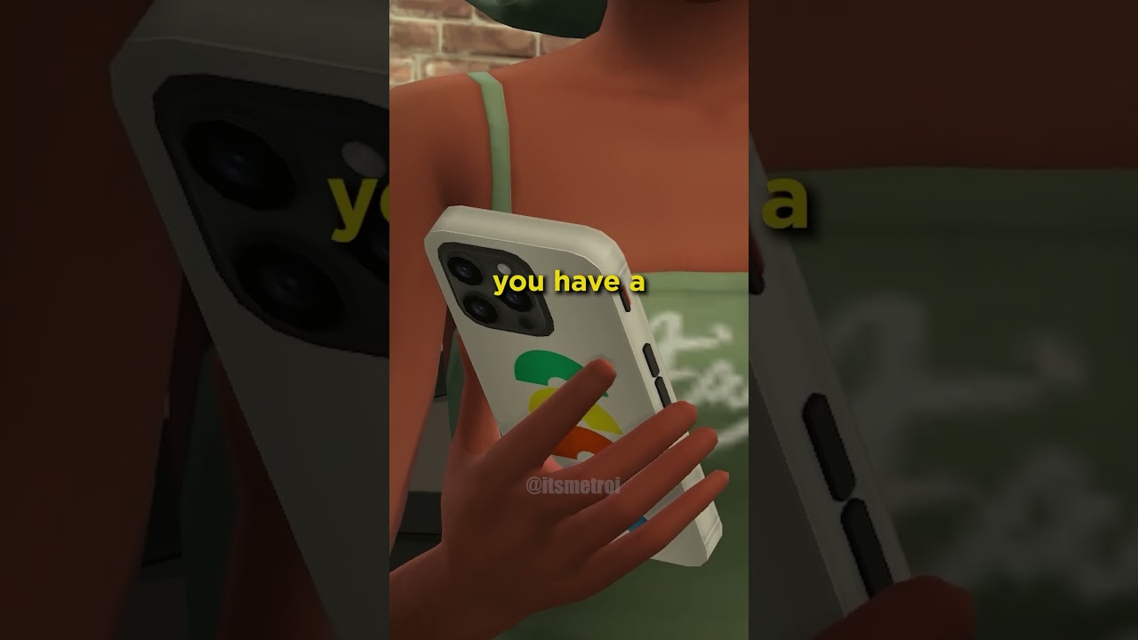 Sims 4 mod that changes phone skins 