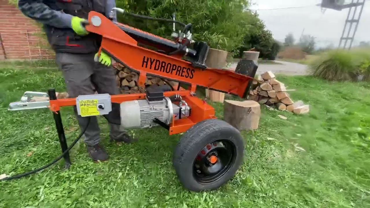 Horizontalni i vertikalni cepac za drva🪵(log splitter)