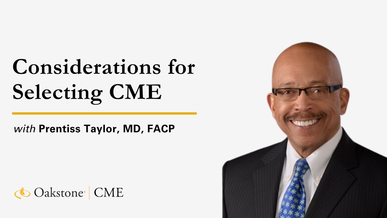 Selecting CME Providers: What You Need to Know
