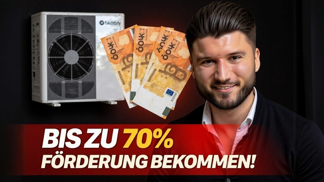KfW-Förderung Wärmepumpe 2026 – So sicherst du dir JETZT bis zu 70 % Zuschuss!