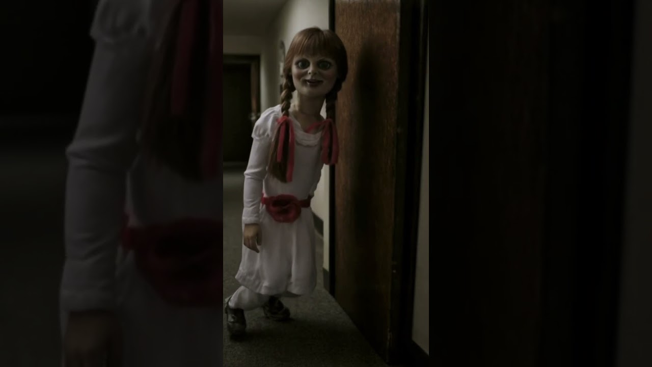 Late nights with Annabelle? #annabelle #horror #scary #aiart #aihorror