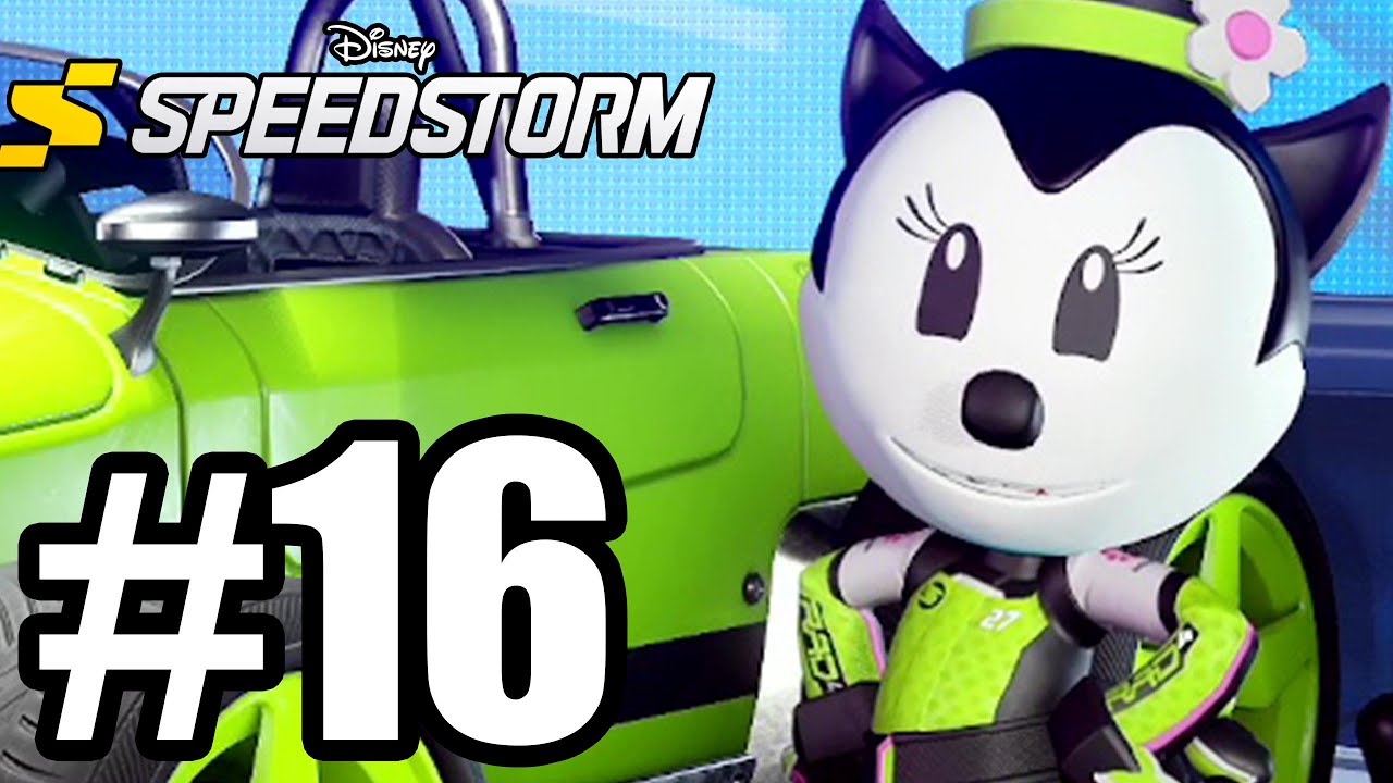 Disney Speedstorm Gameplay Walkthrough Part 16 - Ortensia & Frozen Tour Chapter 6
