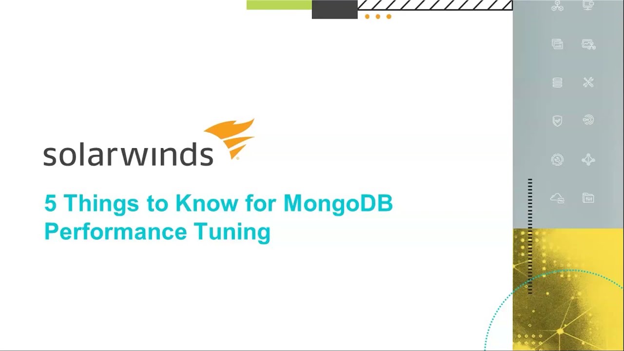 5 Things to Know for MongoDB Performance Tuning