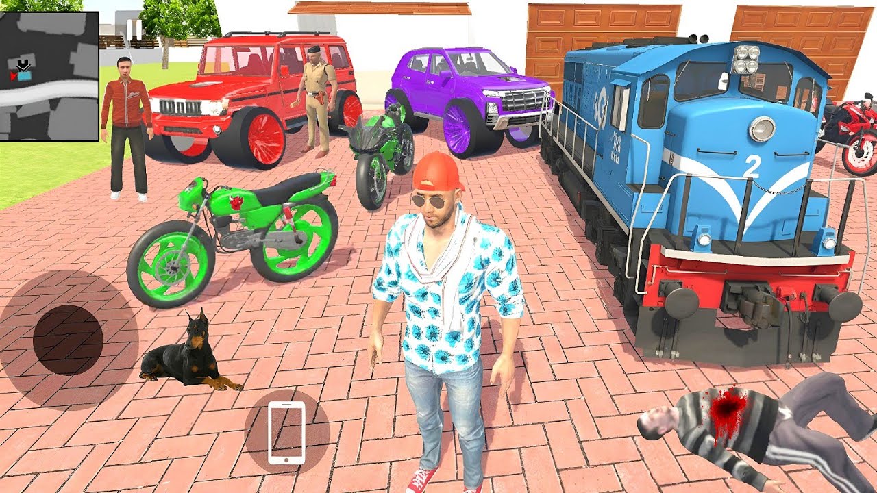Indian Theft Auto Simulator Game 💥🤩 Franklin Purchase New Train 🚂💥 