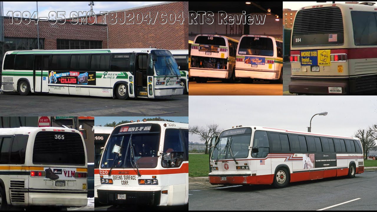 PBL/MTA Bus: 1984-85 GMC T8J204/604 RTS Review
