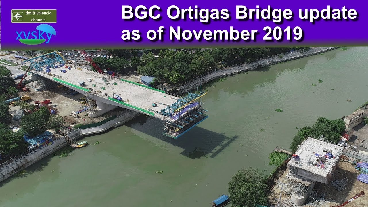 BGC Ortigas Bridge update as of November 2019