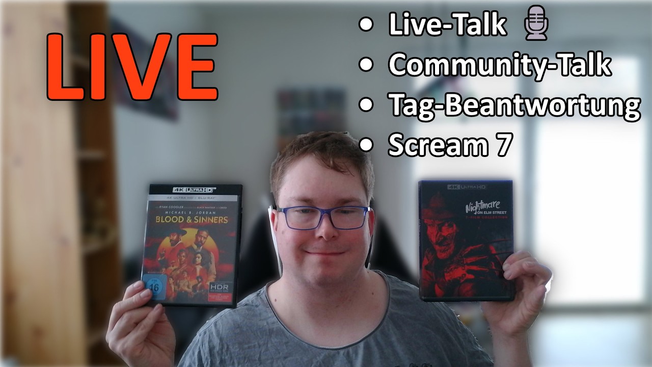 Live-Talk 🎙️ Filmcommunity, Austausch & entspanntes Quatschen | Film-Jahrzehnte-Tag & Scream 7