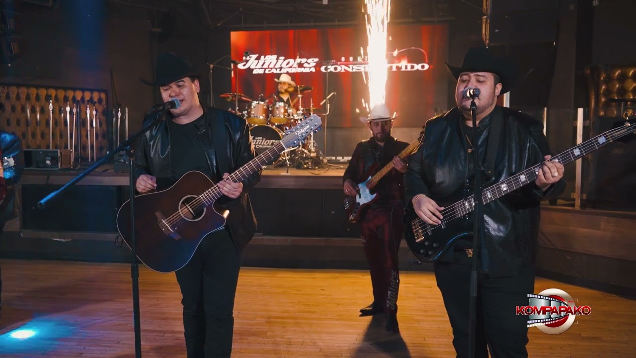 Los Juniors De California Ft. Dueto Consentido- Lider De La Mafia [Inedita En Vivo] 4K 2022
