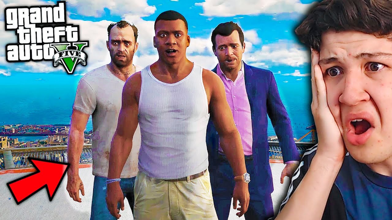 Esto Ocurre si Matas a FRANKLIN, MICHAEL y TREVOR en GTA 5... Grand Thef Auto V - GTA V