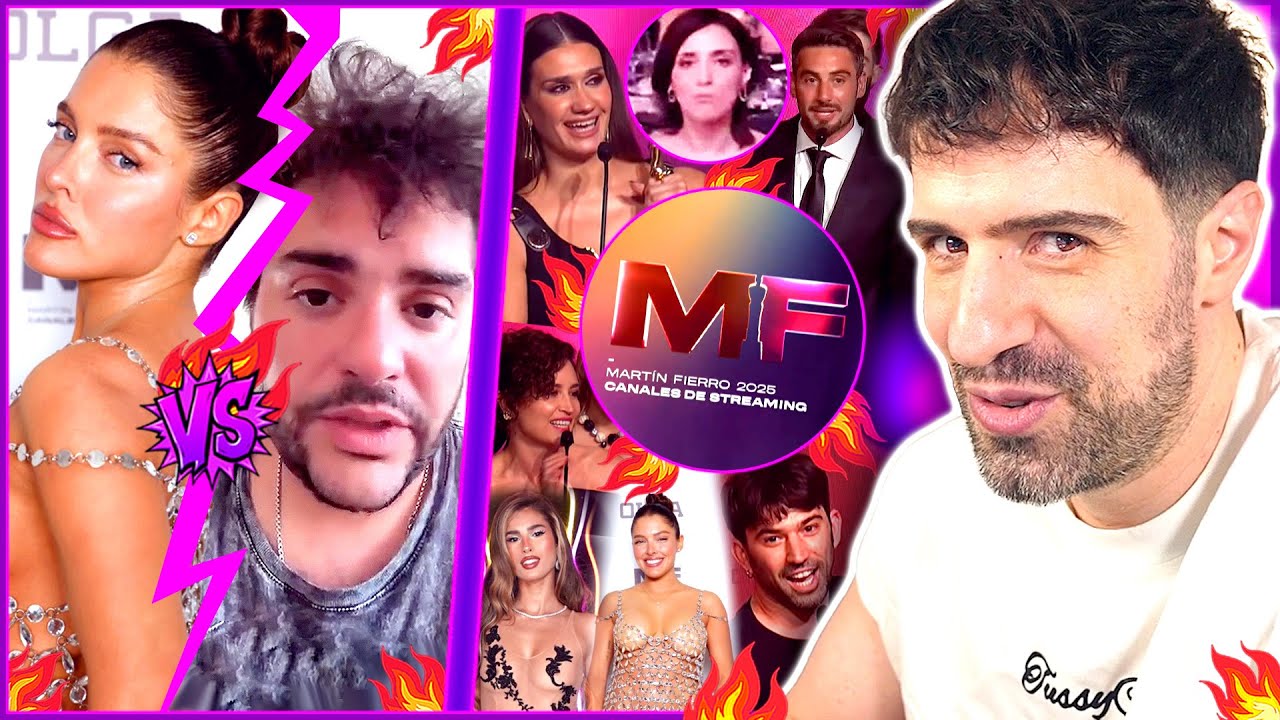 LA REINI VS HOMERO PATTINATO, MARTIN FIERRO DEL STREAMING POLEMICAS