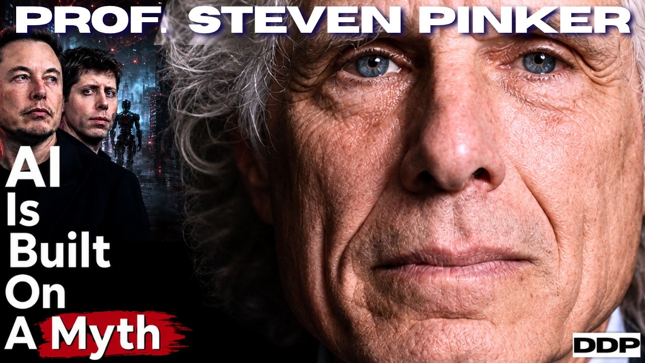 Harvard Professor: Tech Billionaires Are Lying To Us About AI! (Here Is The Truth) - Steven Pinker