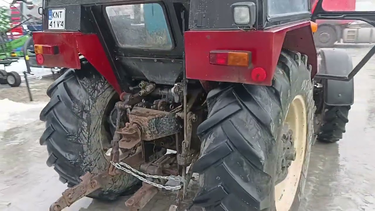 Ciągnik rolniczy Traktor ZETOR 7245 - prezentacja