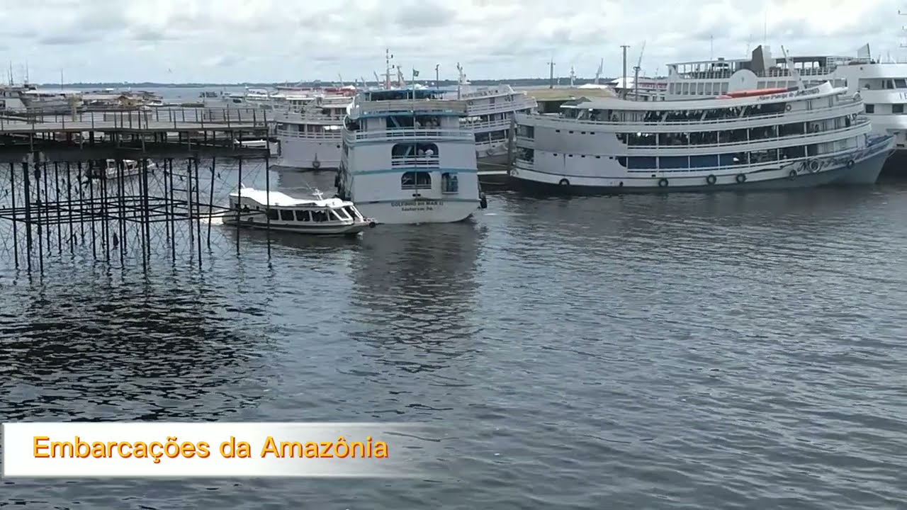 Porto de Manaus/ Rodway, gravado hoje em 10.12.21, @embarcacoesdaamazoniaasm