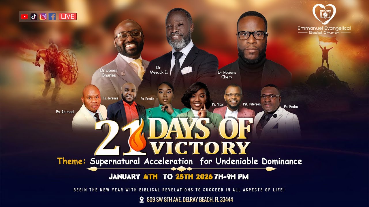 E.E.B.C | 21 DAYS OF VICTORY | 01/20/2026