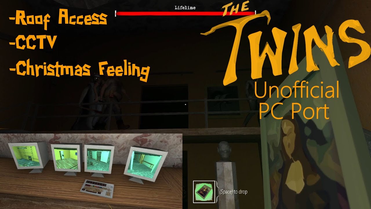 The Twins Unofficial PC Port. Roof Access + CCTV + Christmas feeling 