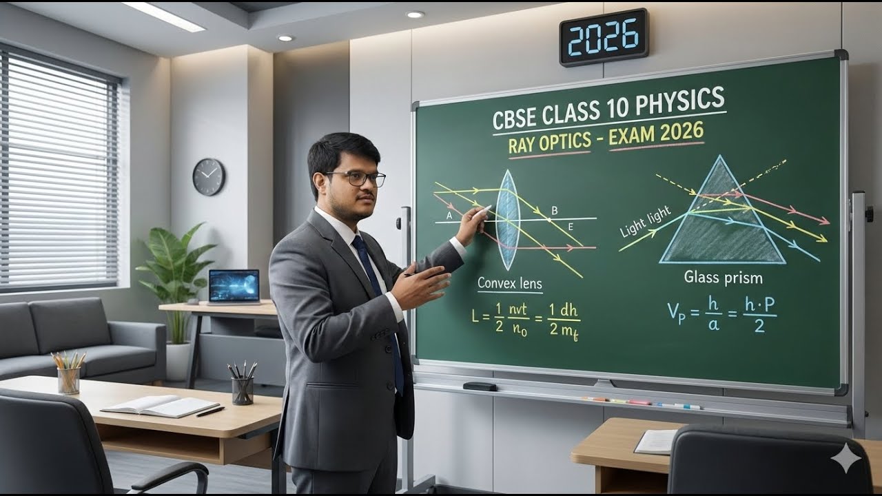 (Exam Focus): Class 10 Physics Ray Optics: Most Important Questions & PYQs for CBSE 2026