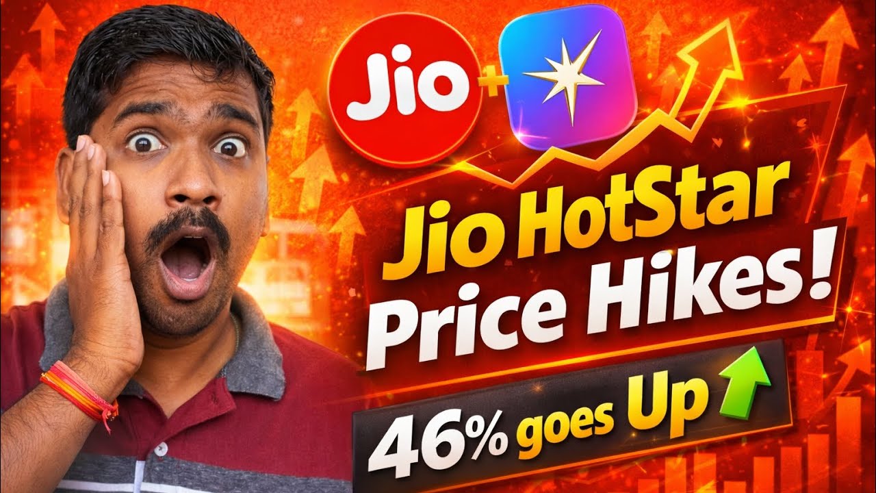 Jio Hotstar Price Hike 2026 😱 | New Plans & Up to 46.7% Increase Explained!