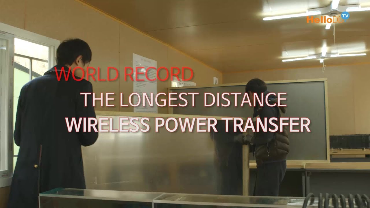 KAIST - Wireless Power Transfer (World Record The Longest Distance) ENG ver.