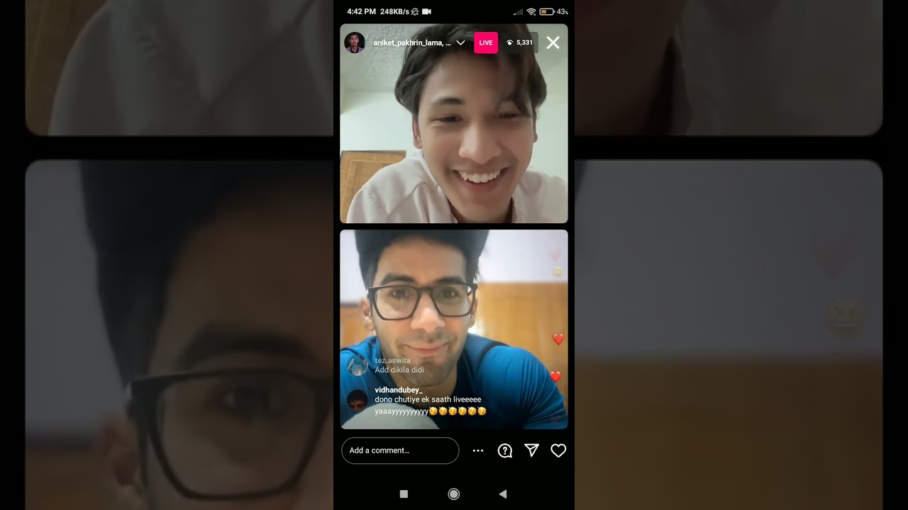 Siwet & Aniket Live On Instagram| Siwet Shipping Aniket & Deekila 🤭| Splitsvilla X5