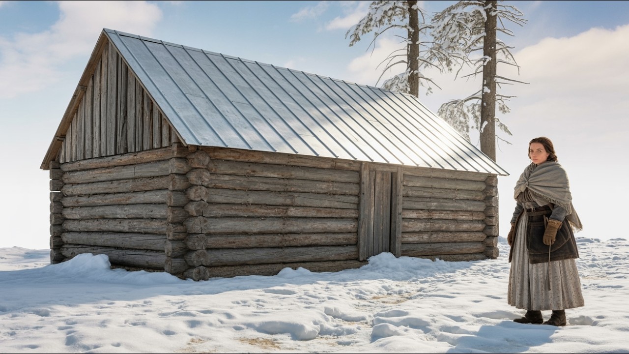 Settlers Mocked the Widow for Putting a Metal Roof on Her Cabin — Until Winter Couldn’t Break It