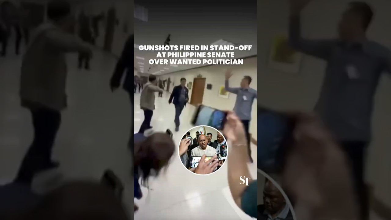 Gunshots fired at Philippine Senate over politician wanted by International Criminal Court