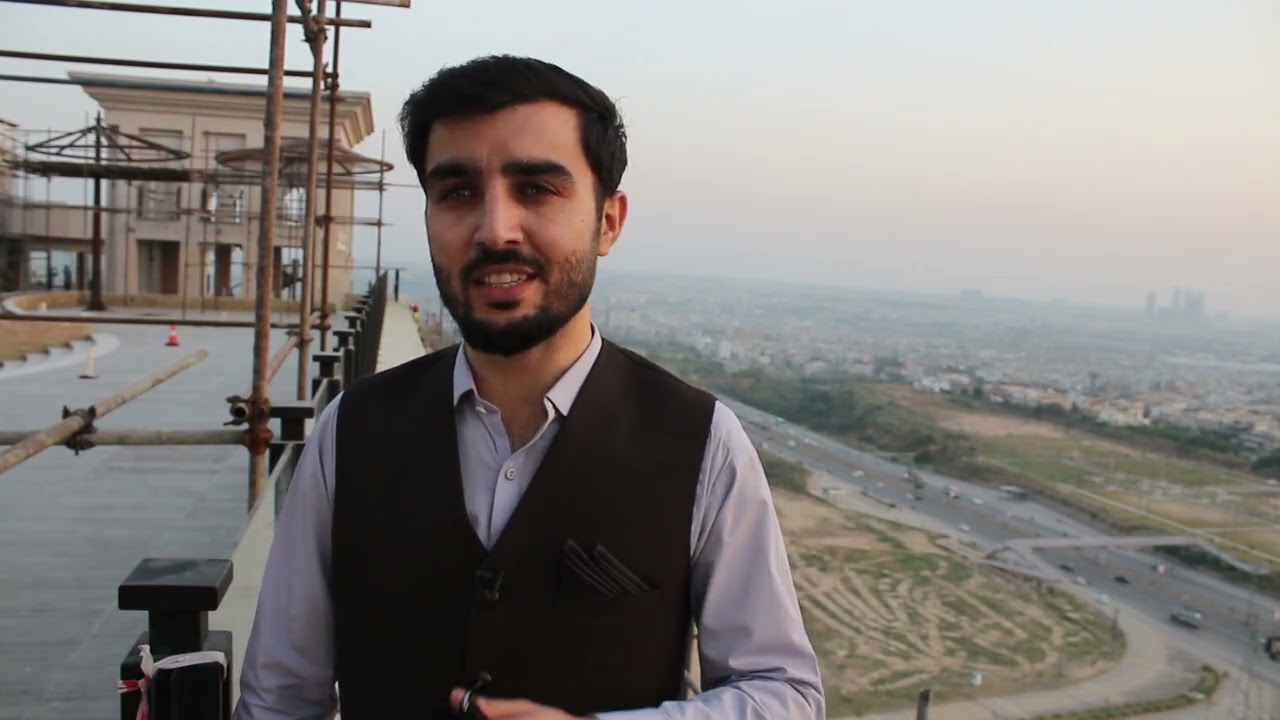 The Downtown Tower in the Islamabad  Khalid Khan conversation with Murad Khan.