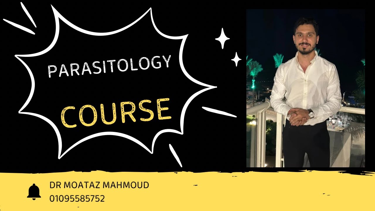 Parasitology course general introduction scheme