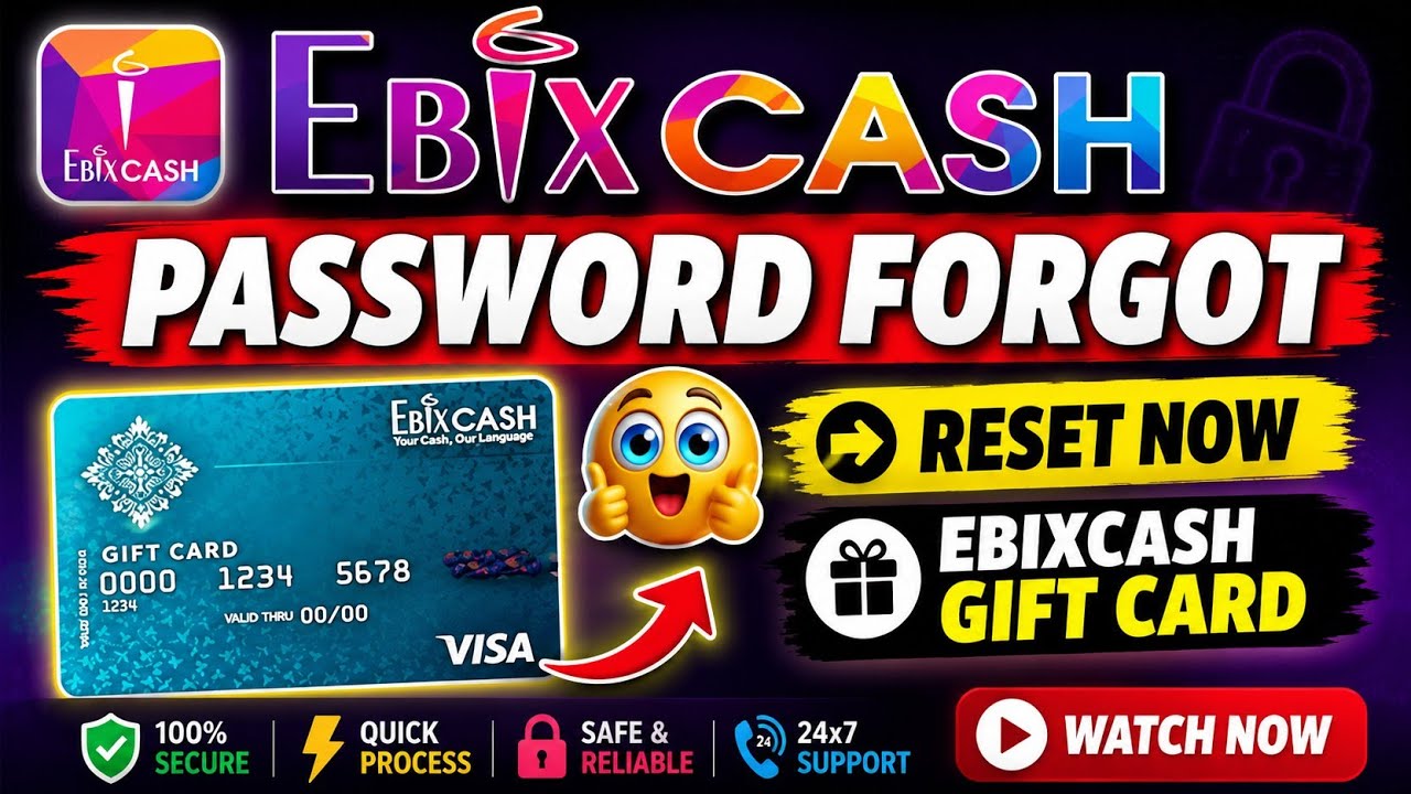 EbixCash Gift Card Password Kaise Reset Kare? | Forgot Password Solution