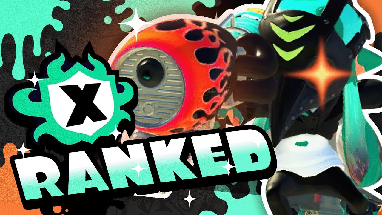Splatoon 3 RANGE BLASTER Gameplay: X Rank Matches (Top 500)!