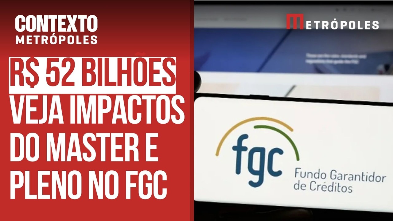 Do Master ao Pleno: impacto de liquidações no FGC atinge R$ 52 bilhões