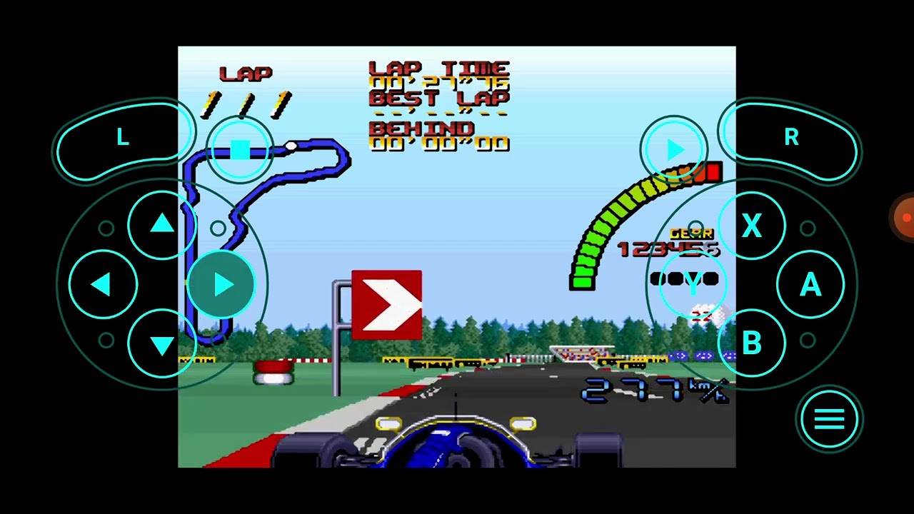 1992 Nigel Mansell s World Championship Racing Super Nintendo Title 