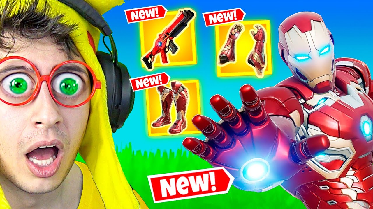 Nuevos Poderes IRON-MAN 🔥☢️!! (Actualización Secreta 🤑) - Fortnite