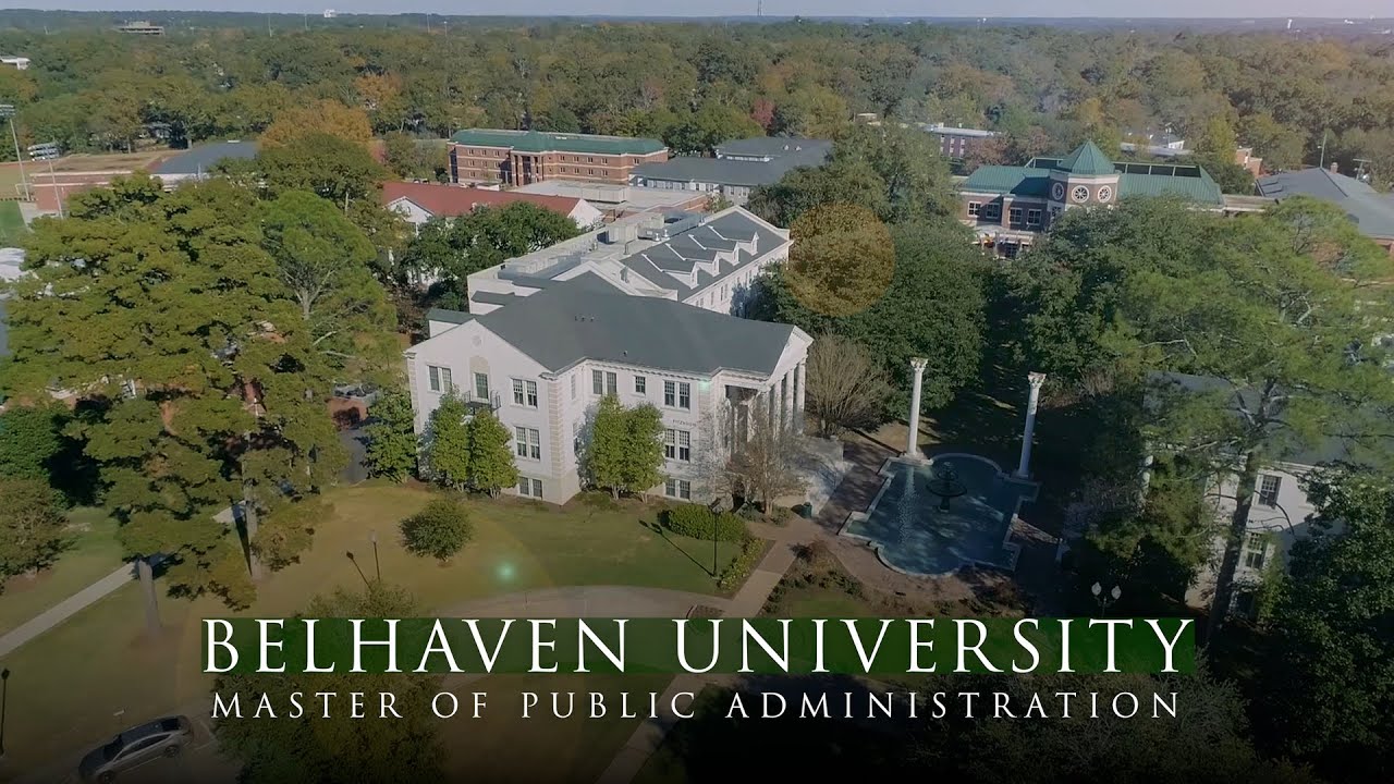 Affordable Online Master's in Public Administration at Belhaven University