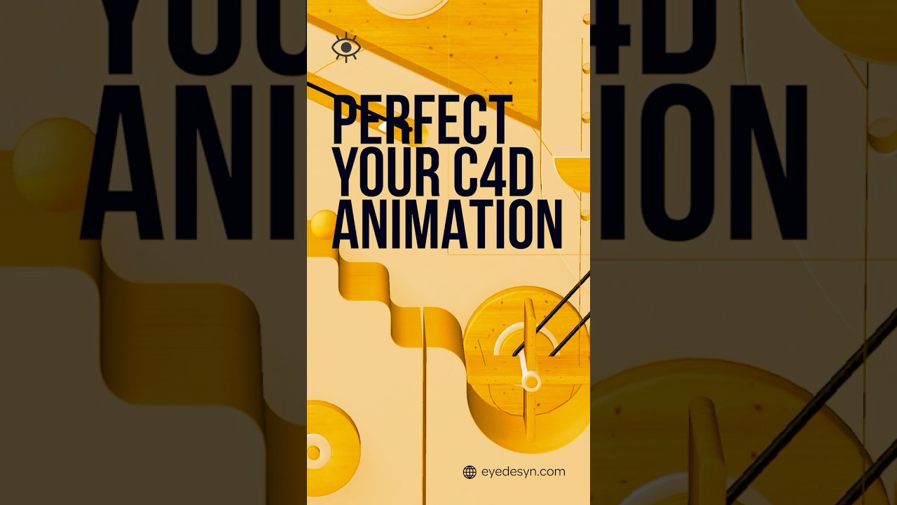 Perfect Your #c4d #cinema4d Animations!