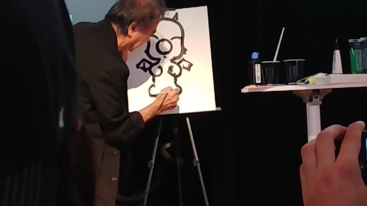 NYCC 2019 - Beyond Final Fantasy: Live Painting and Discussion with Yoshitaka Amano