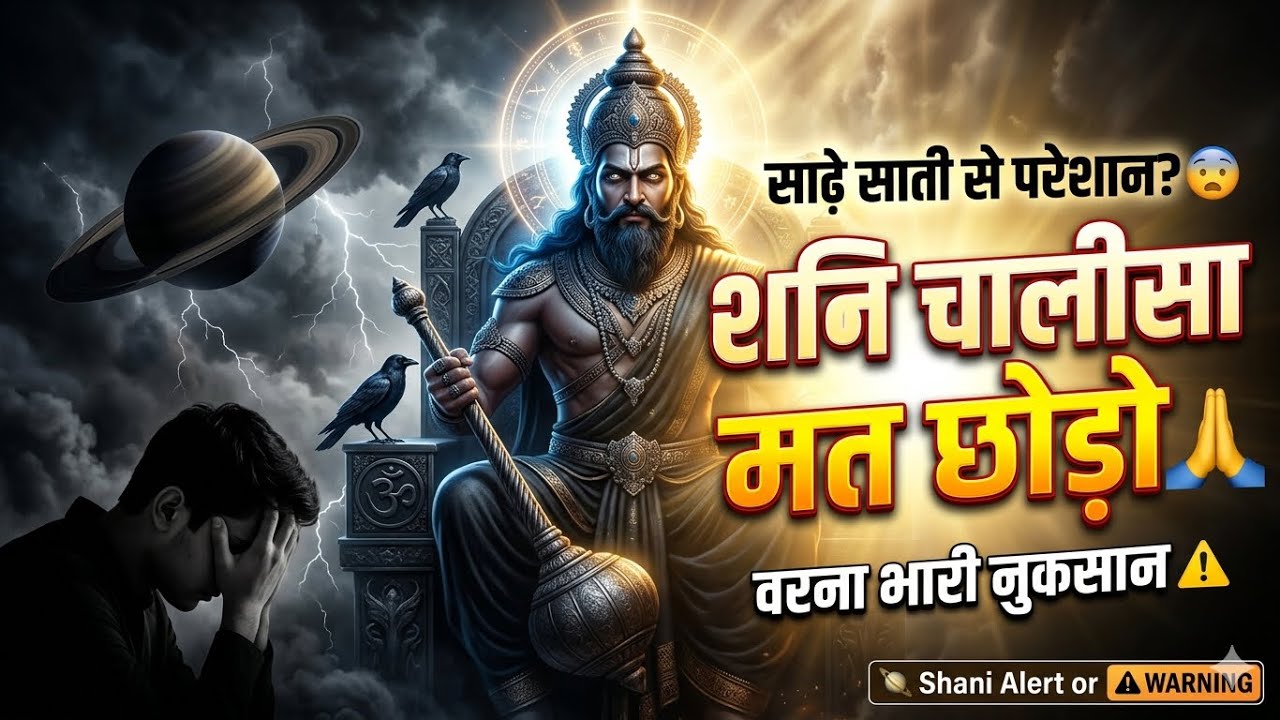 Powerful Shani Chalisa 11 Times | Remove Shani Dosh & Get Blessings of Shani Dev #ShaniChalisa #yt 