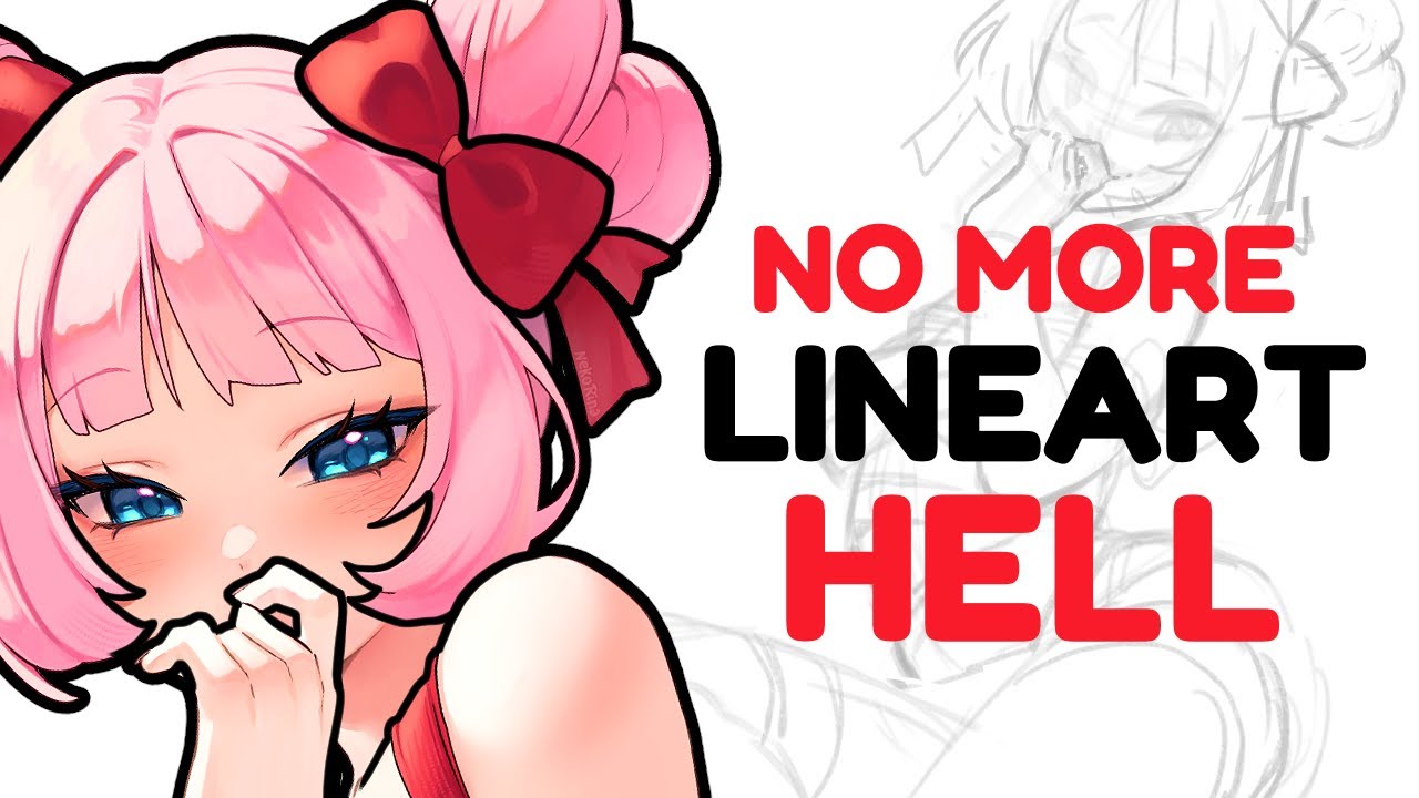 You're NEVER Doing Lineart Again with this ART HACK! ✨
