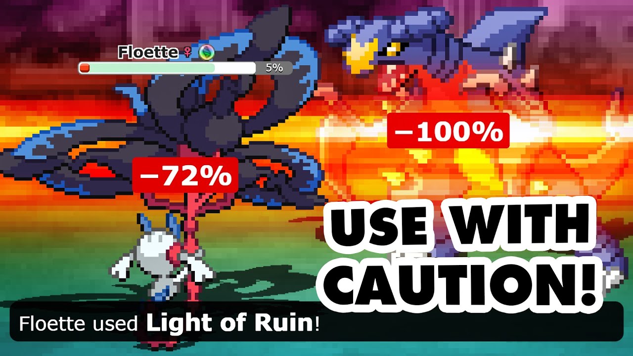 Light of Ruin Mega Floette Is Hilarious!