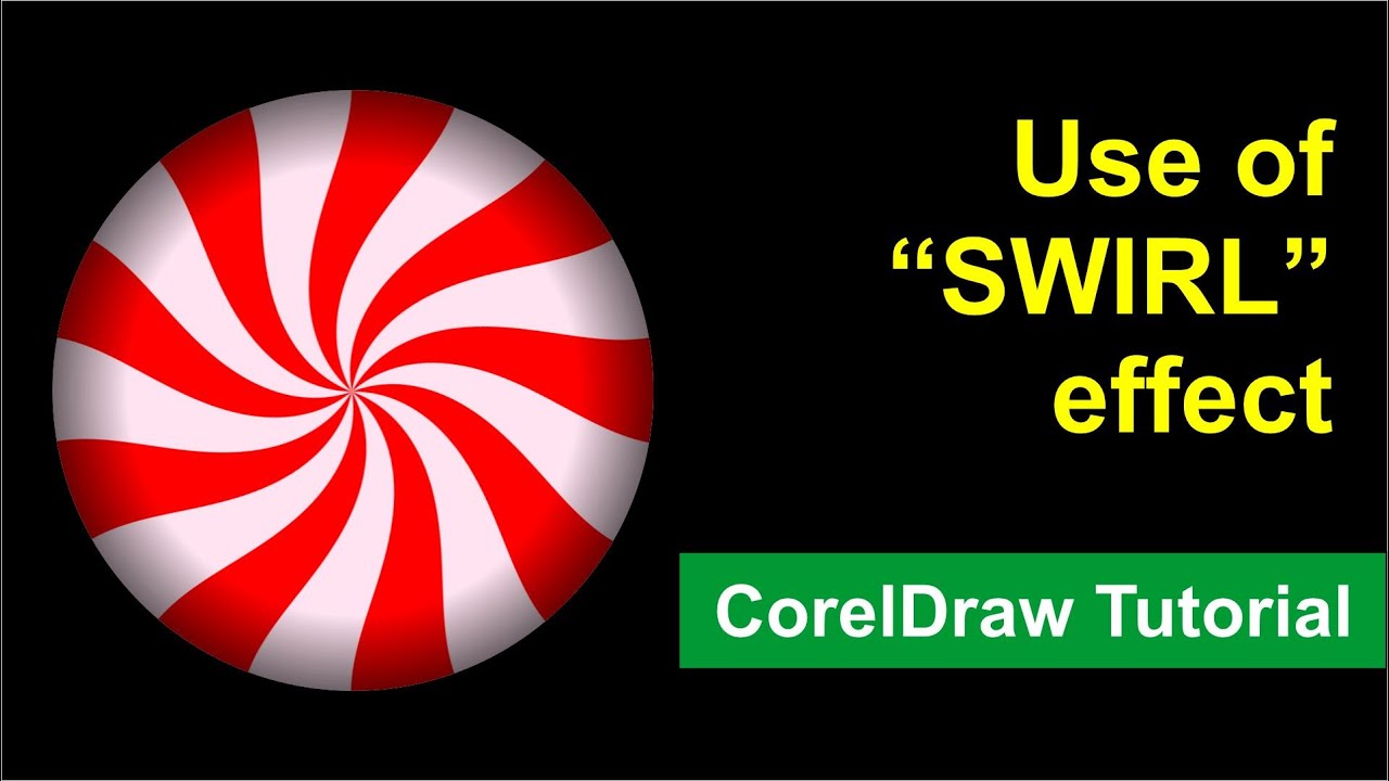 Creat a Strawberry Swirl in CorelDraw | Cream Swirl creating | coreldraw tutorial