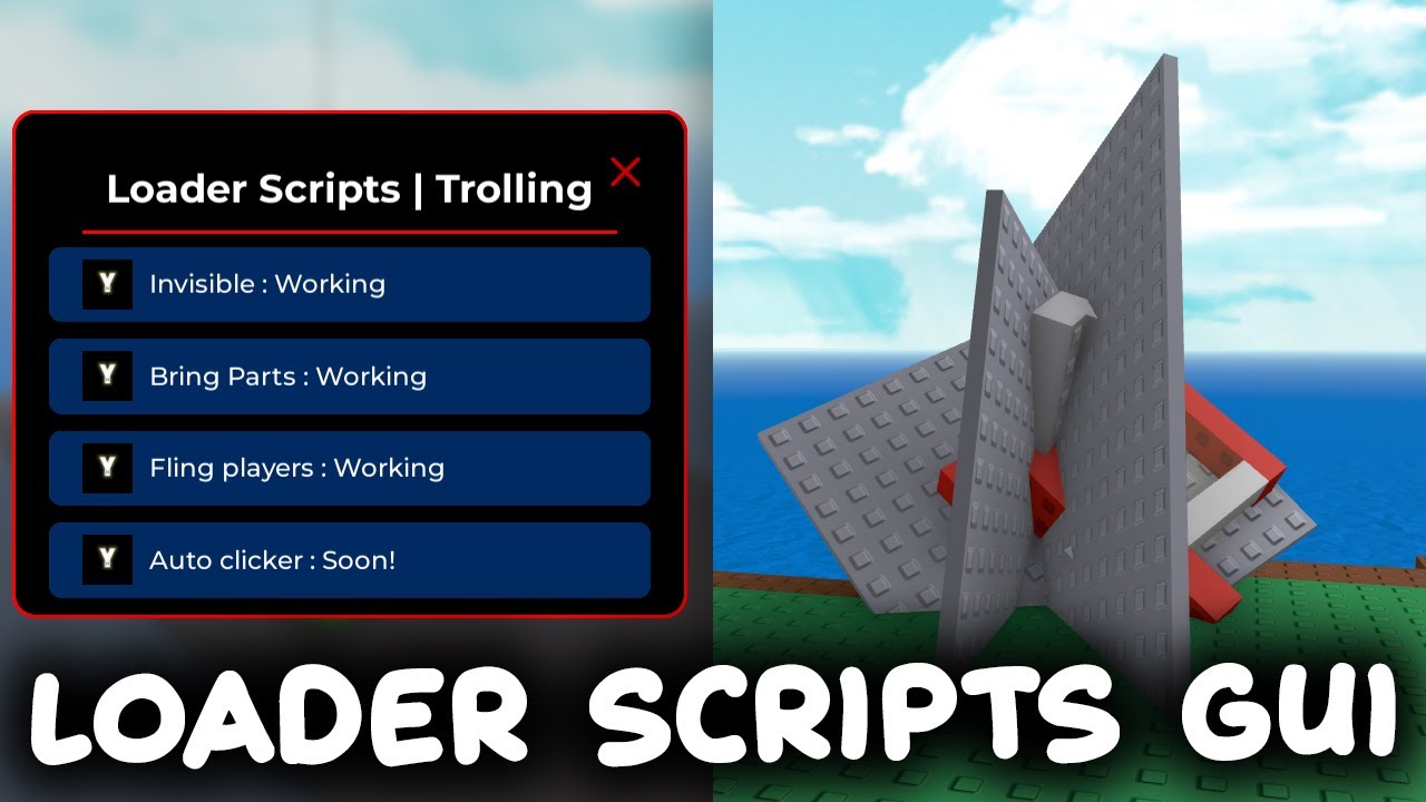 Loader FE Trolling Script Hub — ROBLOX EXPLOITING