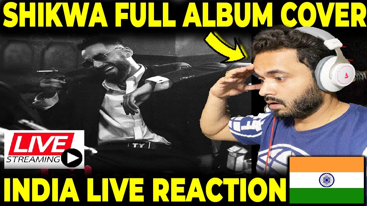 India Reaction On Talha Yunus Shikwa Full Album Cover | My first Live stream | GDX Reacts