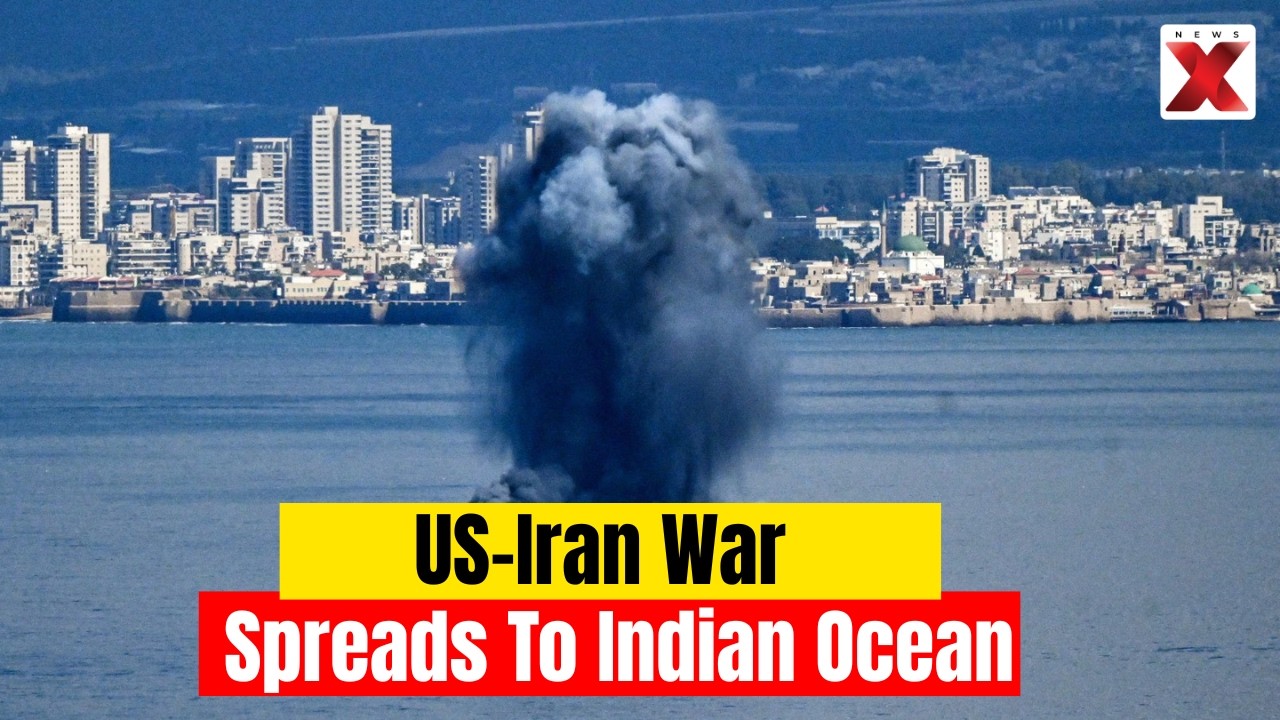 Massive Escalation: US vs Iran War Spreads to Indian Ocean | NewsX