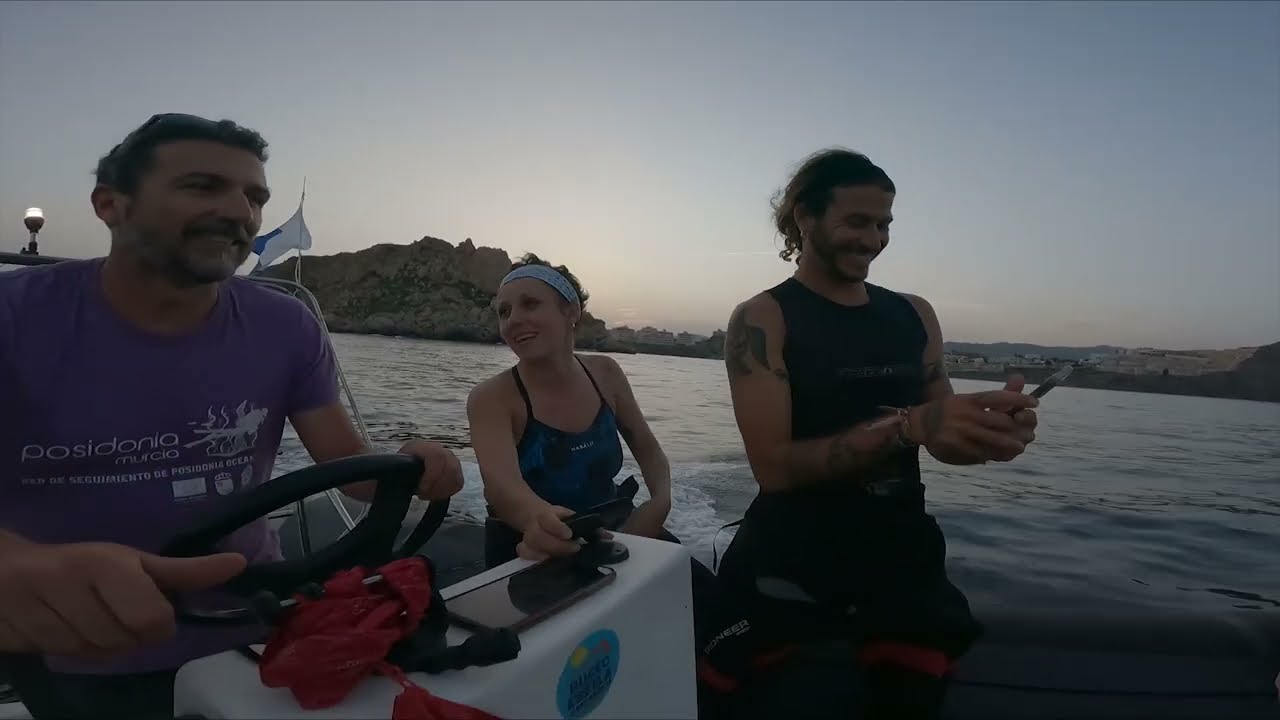 Inmersión nocturna Isla del Fraile Águilas