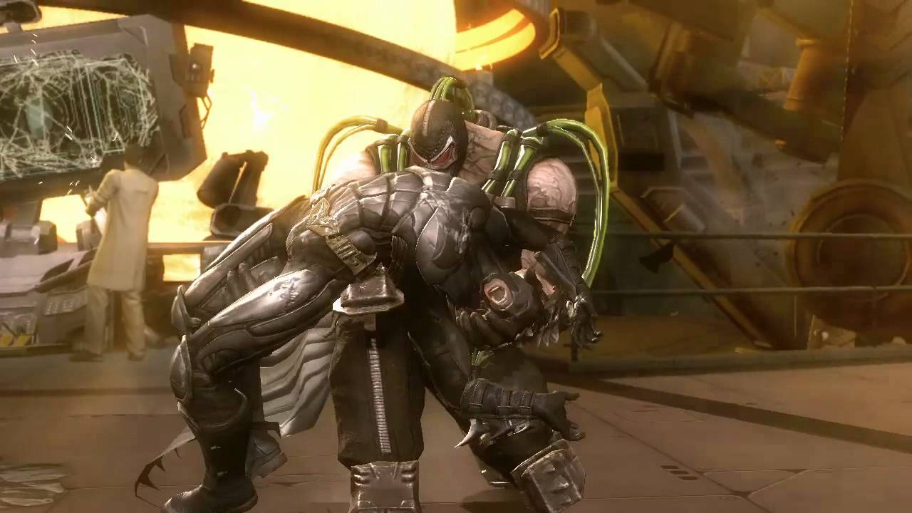 Injustice Battle Arena Fight Video: Batman vs. Bane