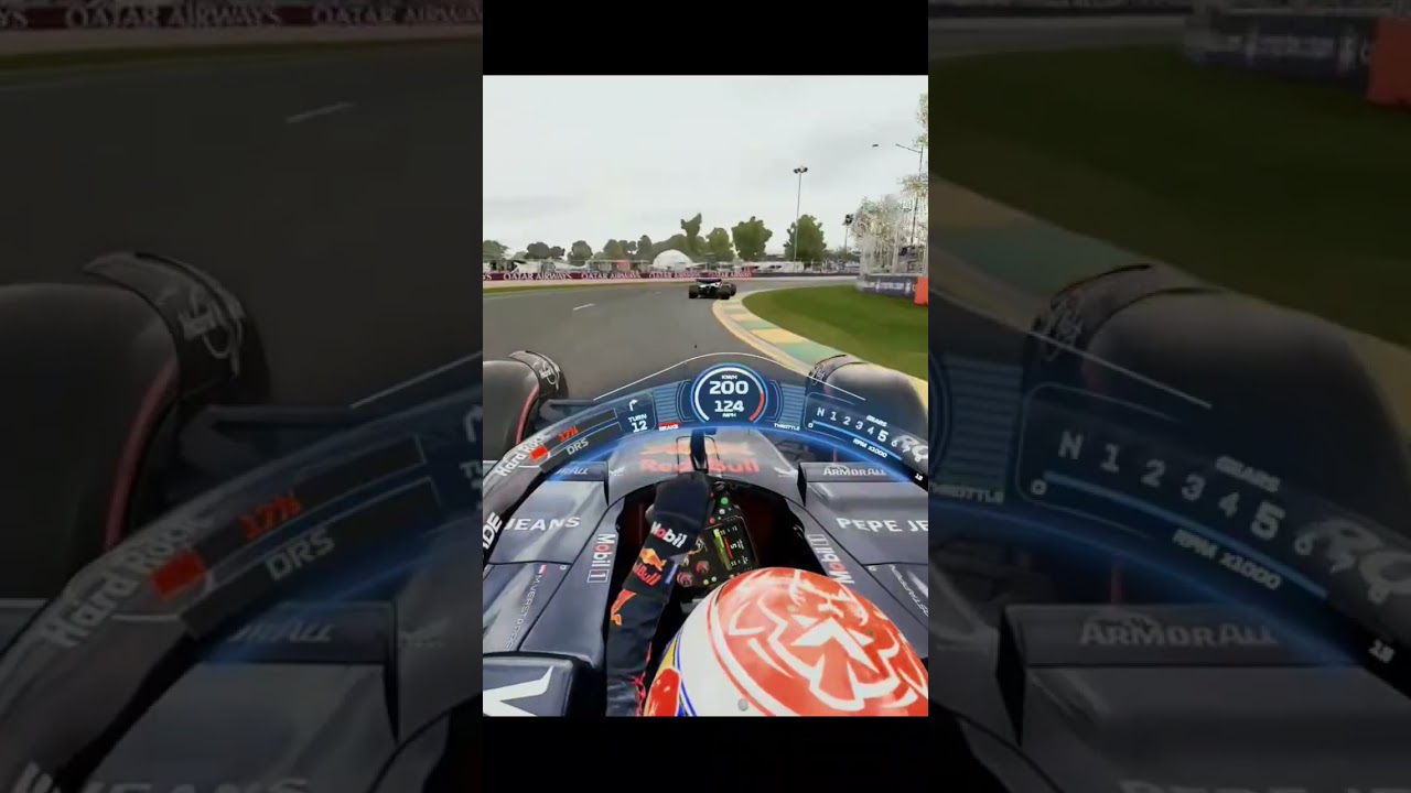 IMMERSIVE F1TV Overlay! ITS AMAZING!!  F1 25 Max Verstappen Australian GP! 