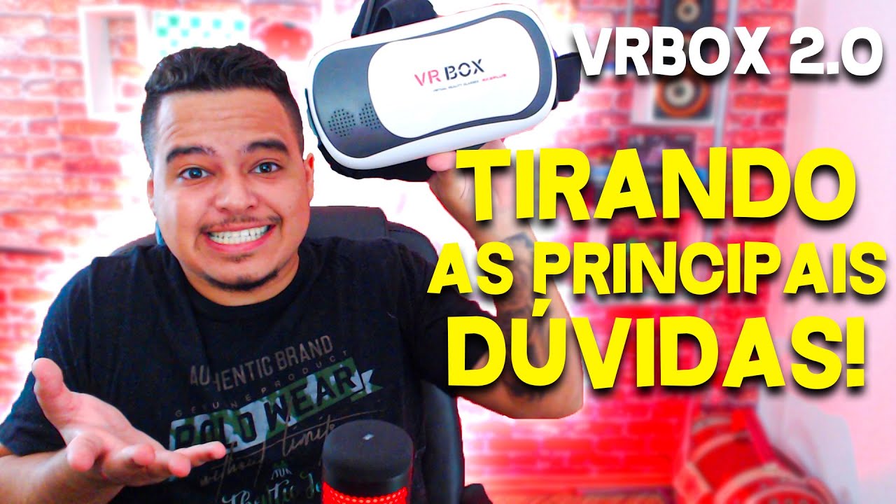 Óculos VR BOX 2.0 - Tirando As Principais DÚVIDAS dos Inscritos!