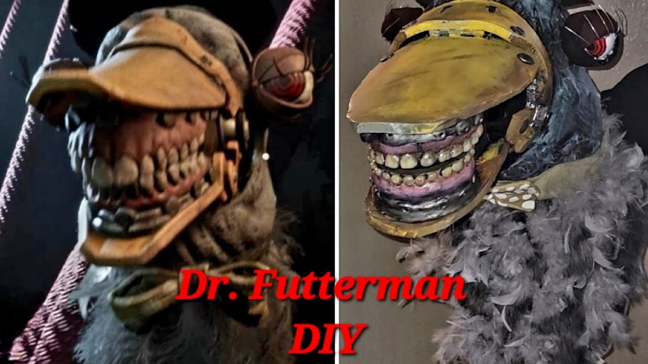 How to Make Dr. Futterman Cosplay DIY Hand Puppet