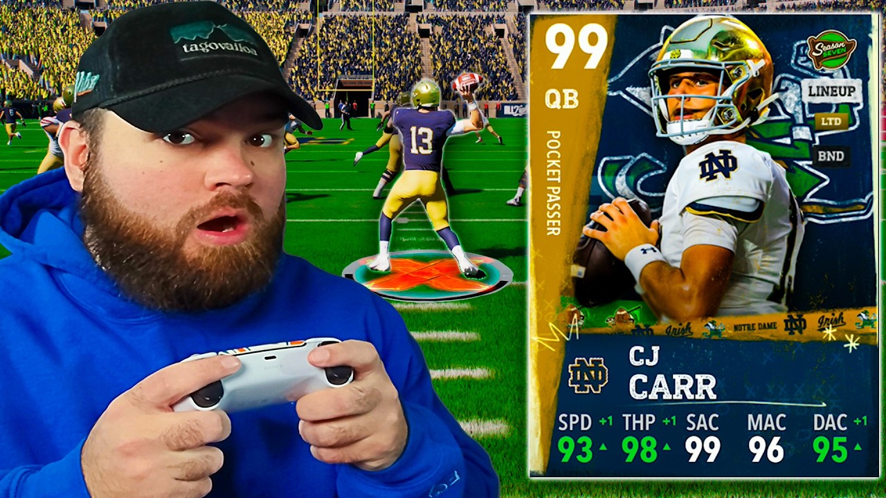 CJ Carr FINALLY Got A Card!