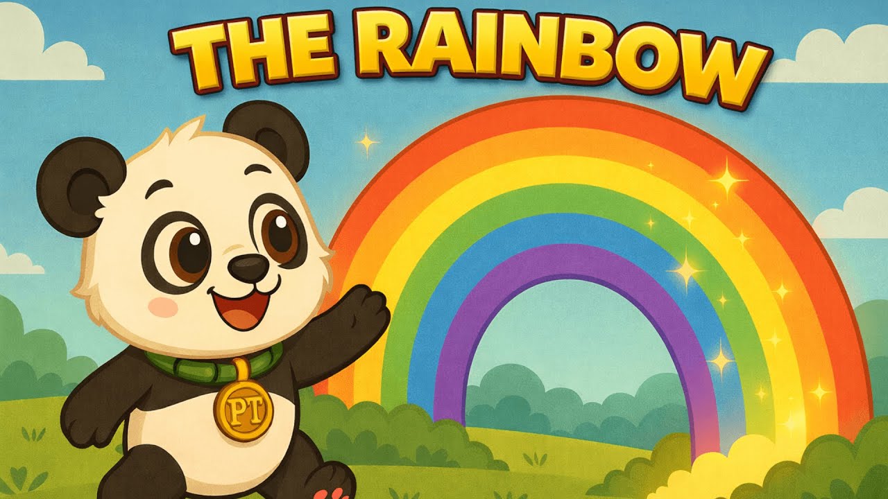 Pandy and the Rainbow Colors 🌈🐼