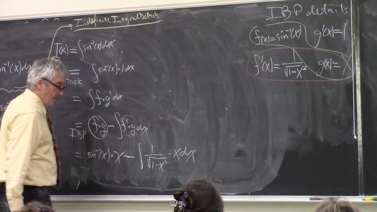 Wed Jan 14, 2026 Lecture (L02) Stewart Section 6.1 (Integration by Parts) Part 2